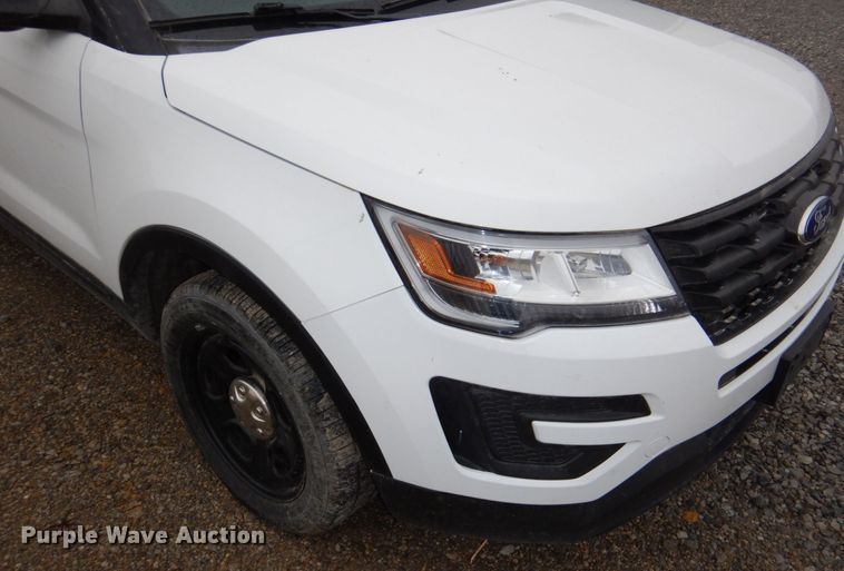 image for item JJ9210 2017 Ford Explorer Police Interceptor  SUV