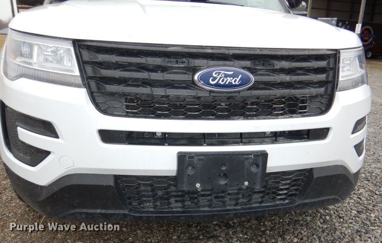 image for item JJ9210 2017 Ford Explorer Police Interceptor  SUV