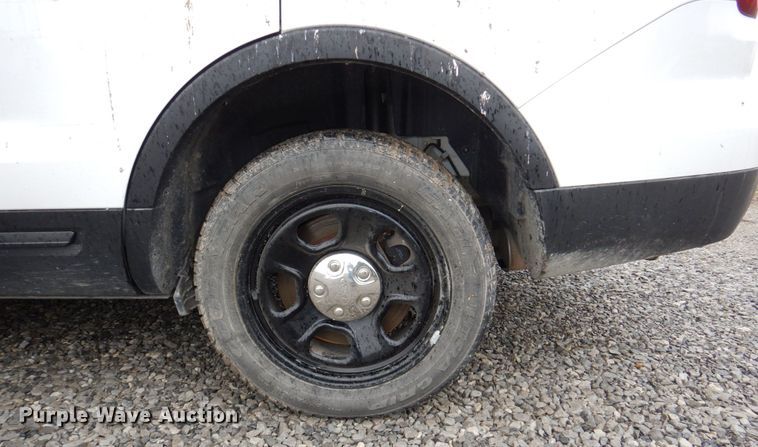 image for item JJ9210 2017 Ford Explorer Police Interceptor  SUV