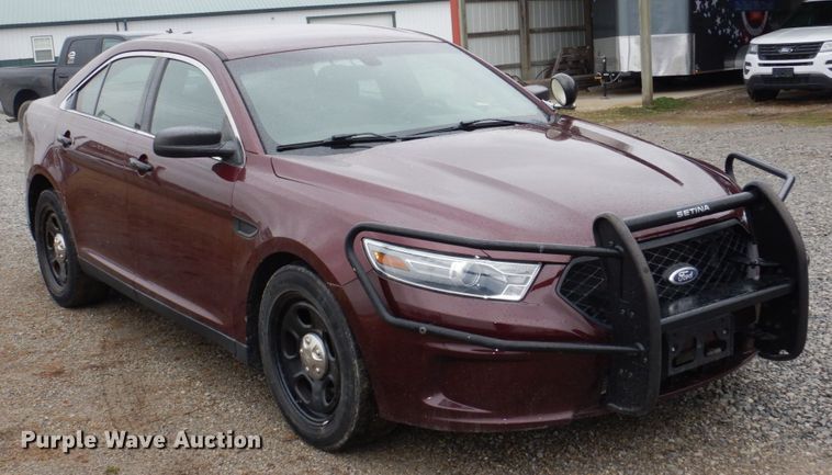 image for item JJ9211 2013 Ford Taurus Police Interceptor