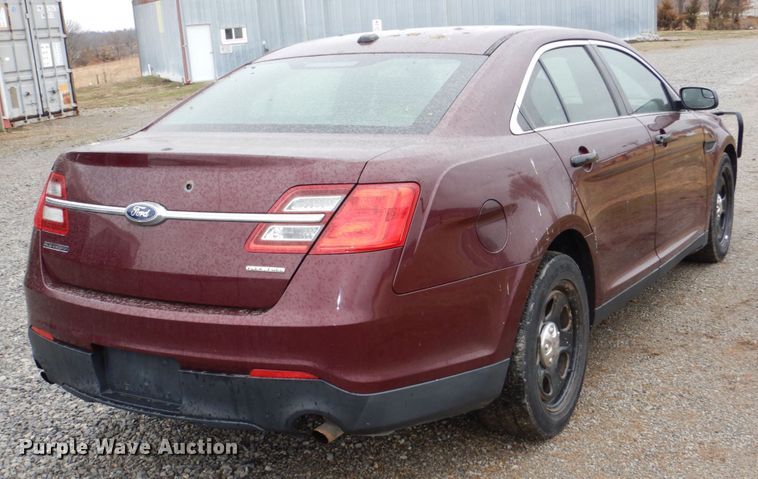 image for item JJ9211 2013 Ford Taurus Police Interceptor