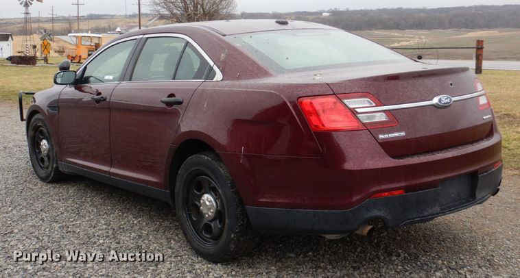 image for item JJ9211 2013 Ford Taurus Police Interceptor