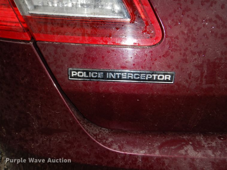 image for item JJ9211 2013 Ford Taurus Police Interceptor