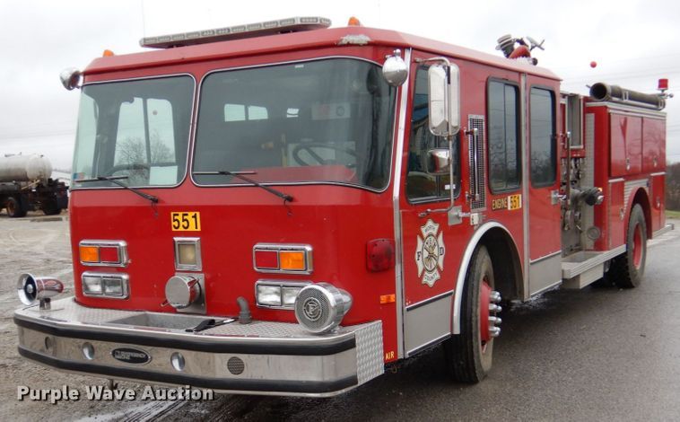 image for item JJ9214 1986 Hale  pumper fire truck