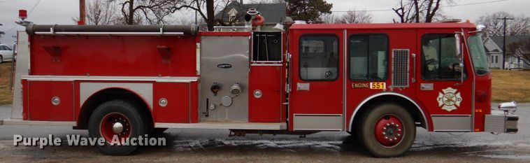 image for item JJ9214 1986 Hale  pumper fire truck