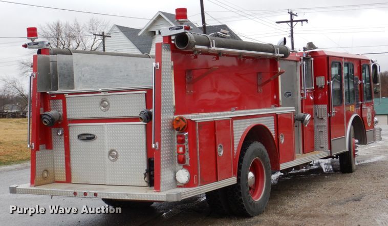 image for item JJ9214 1986 Hale  pumper fire truck