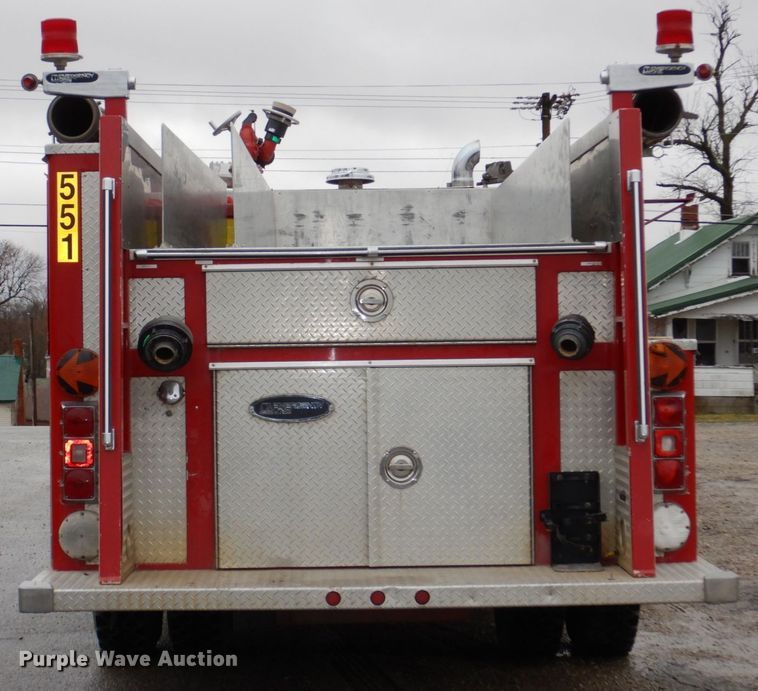 image for item JJ9214 1986 Hale  pumper fire truck