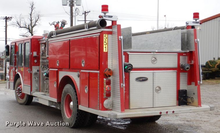 image for item JJ9214 1986 Hale  pumper fire truck