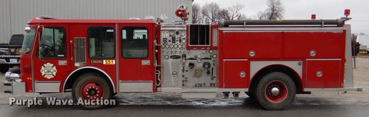 image for item JJ9214 1986 Hale  pumper fire truck