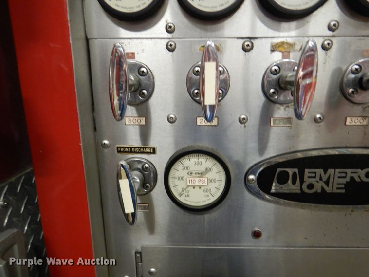 image for item JJ9214 1986 Hale  pumper fire truck