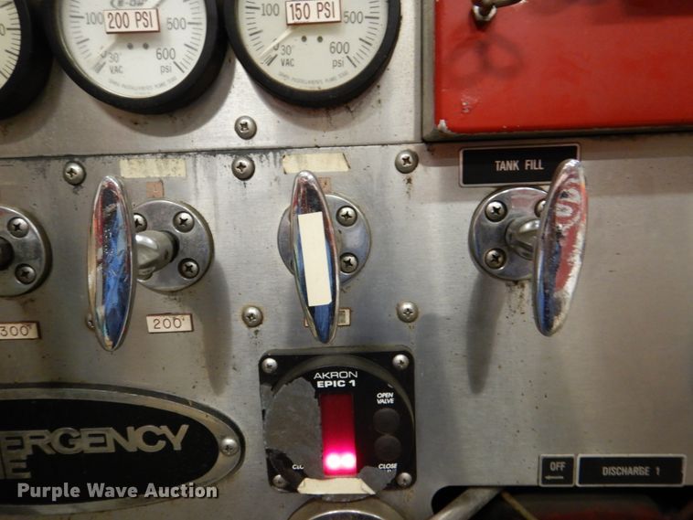 image for item JJ9214 1986 Hale  pumper fire truck