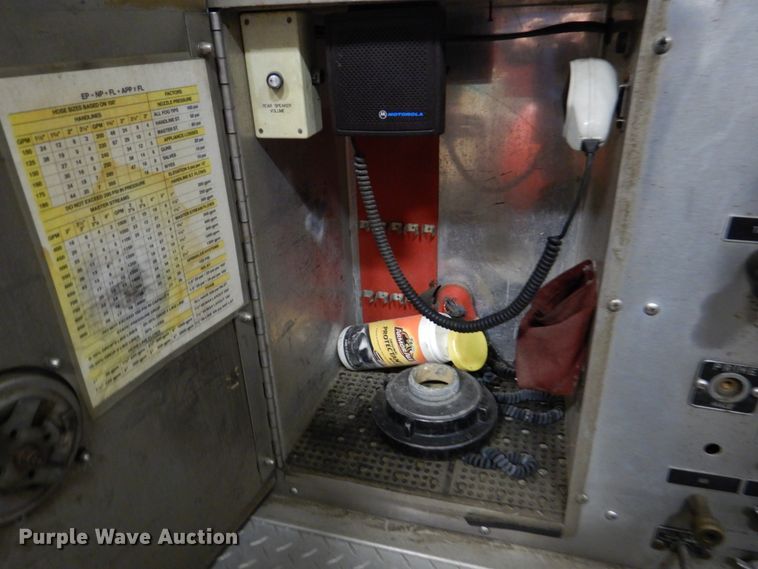 image for item JJ9214 1986 Hale  pumper fire truck