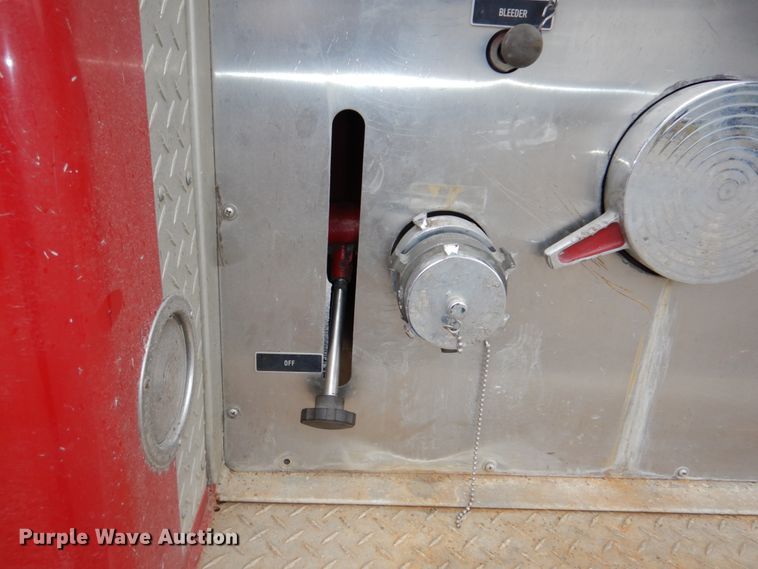 image for item JJ9214 1986 Hale  pumper fire truck