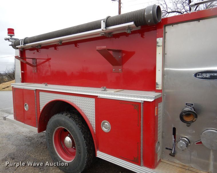 image for item JJ9214 1986 Hale  pumper fire truck