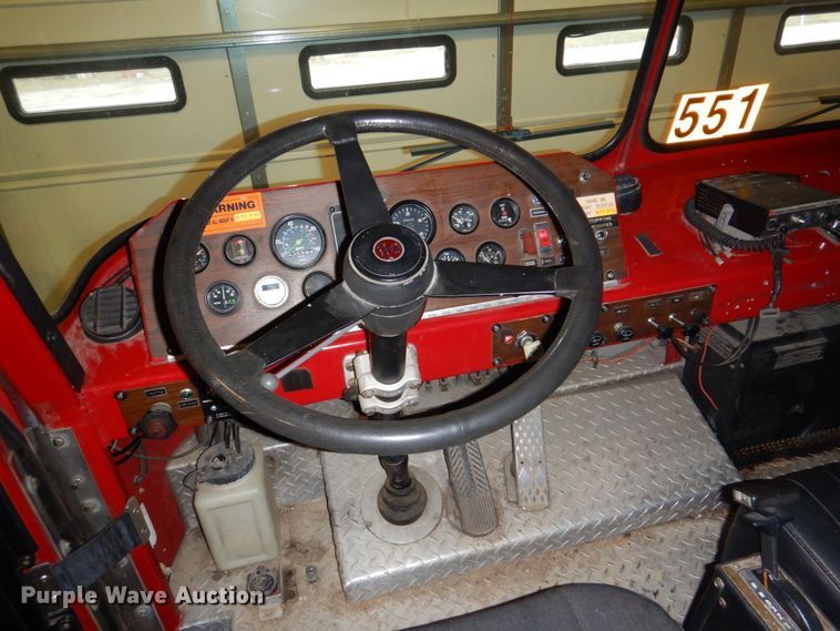 image for item JJ9214 1986 Hale  pumper fire truck