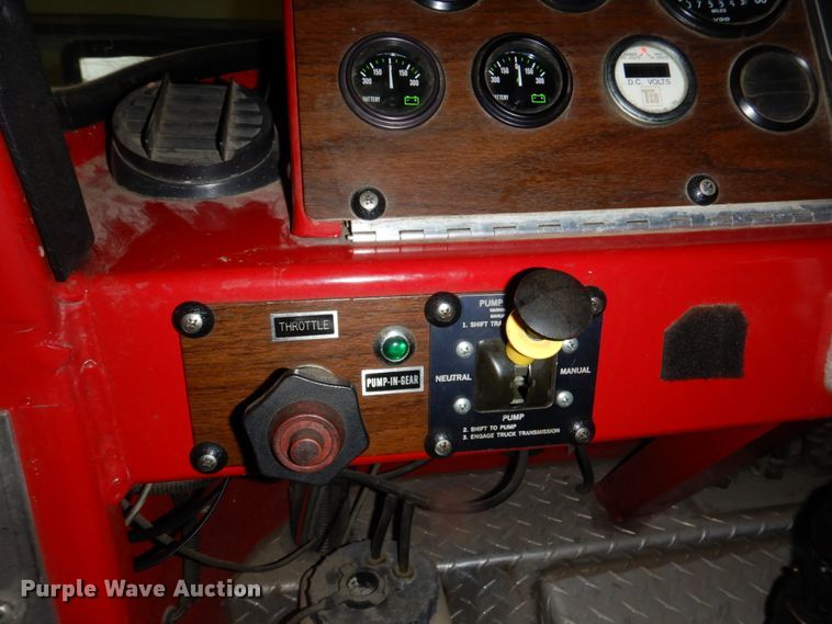 image for item JJ9214 1986 Hale  pumper fire truck