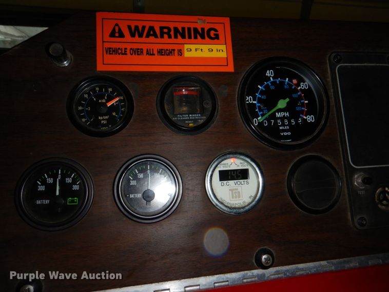 image for item JJ9214 1986 Hale  pumper fire truck