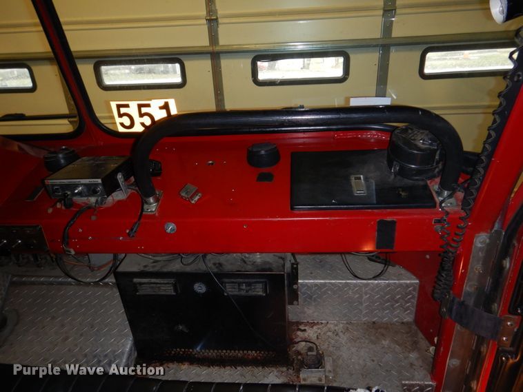 image for item JJ9214 1986 Hale  pumper fire truck