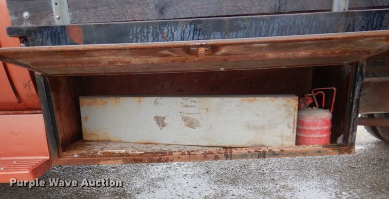 image for item JJ9215 1979 Chevrolet C70  flatbed truck with water tank