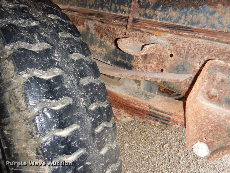 image for item JJ9215 1979 Chevrolet C70  flatbed truck with water tank