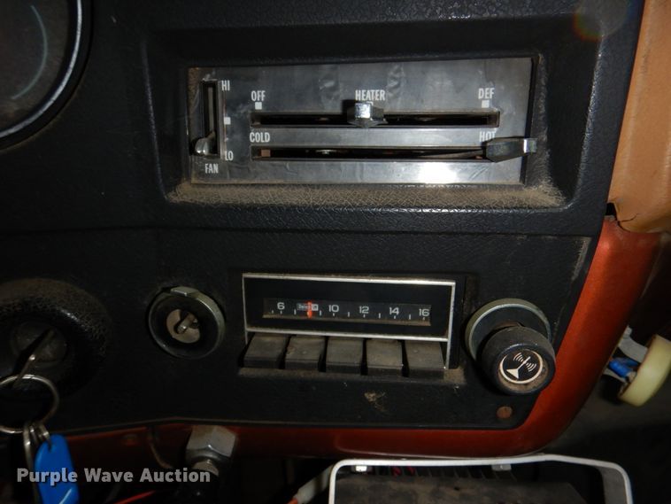 image for item JJ9215 1979 Chevrolet C70  flatbed truck with water tank