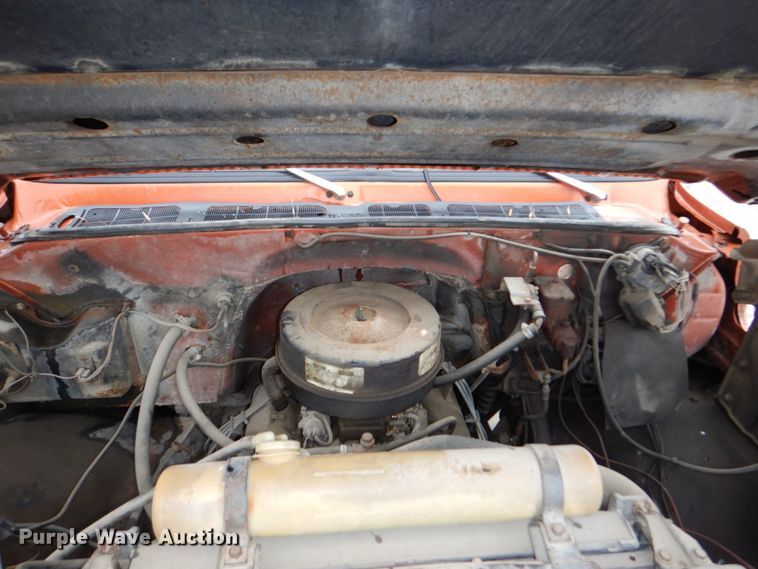 image for item JJ9215 1979 Chevrolet C70  flatbed truck with water tank