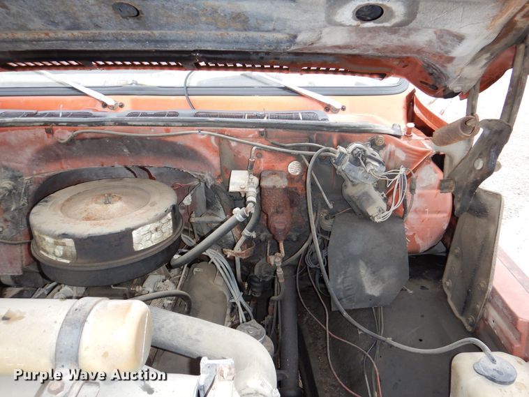 image for item JJ9215 1979 Chevrolet C70  flatbed truck with water tank