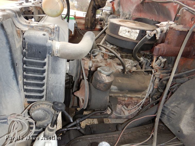 image for item JJ9215 1979 Chevrolet C70  flatbed truck with water tank