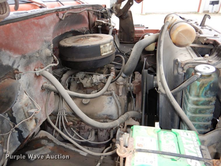 image for item JJ9215 1979 Chevrolet C70  flatbed truck with water tank