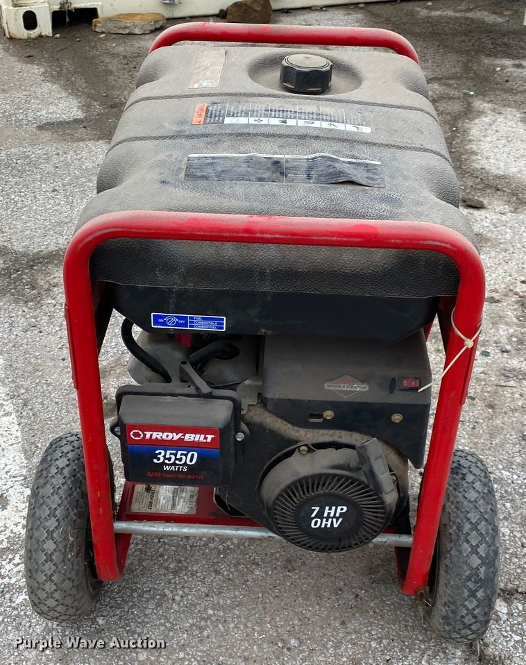 image for item JL9071 Troy-Bilt 030248  generator