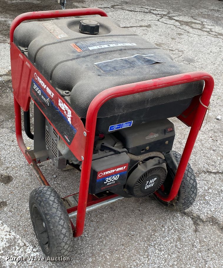 image for item JL9071 Troy-Bilt 030248  generator