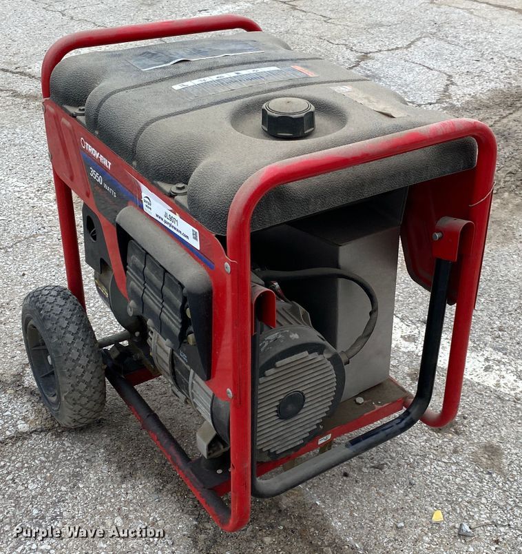 image for item JL9071 Troy-Bilt 030248  generator