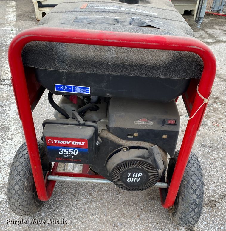 image for item JL9071 Troy-Bilt 030248  generator