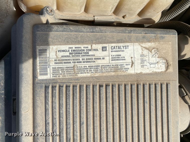 image for item JL9081 2004 GMC Sierra 1500  pickup truck