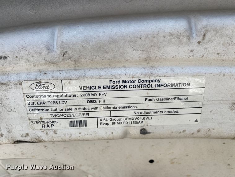 image for item JL9083 2008 Ford Crown Victoria Police Interceptor