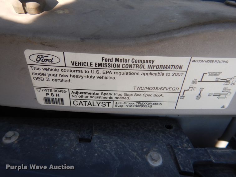 image for item JL9084 2007 Ford E150  van