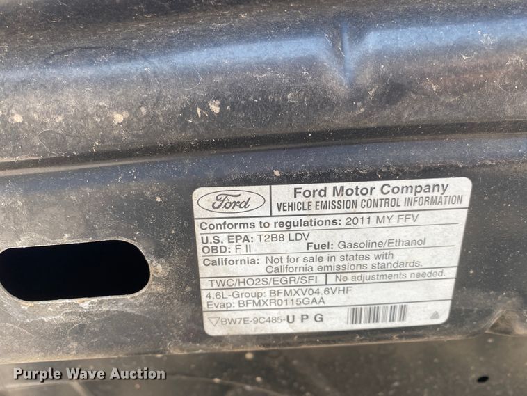 image for item JL9086 2011 Ford Crown Victoria Police Interecptor