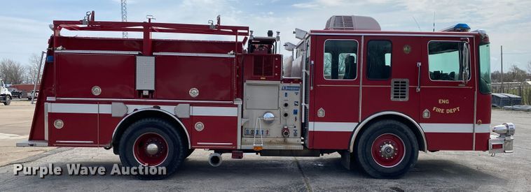 image for item JL9091 1993 HME  pumper fire truck