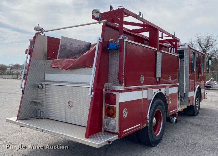 image for item JL9091 1993 HME  pumper fire truck