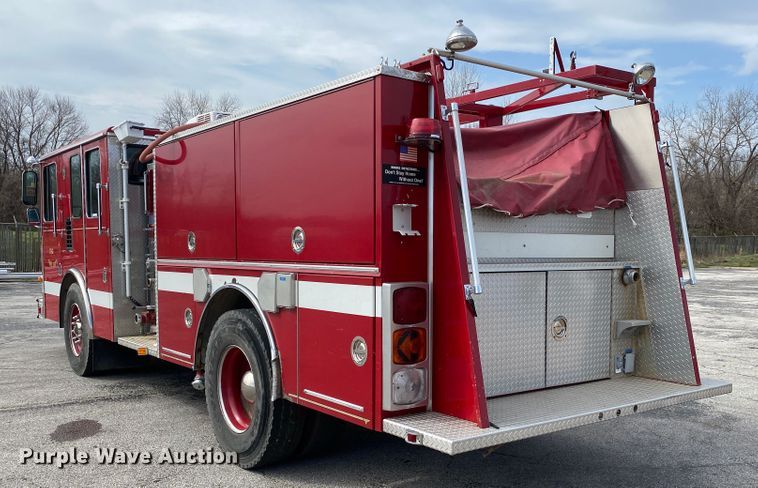 image for item JL9091 1993 HME  pumper fire truck