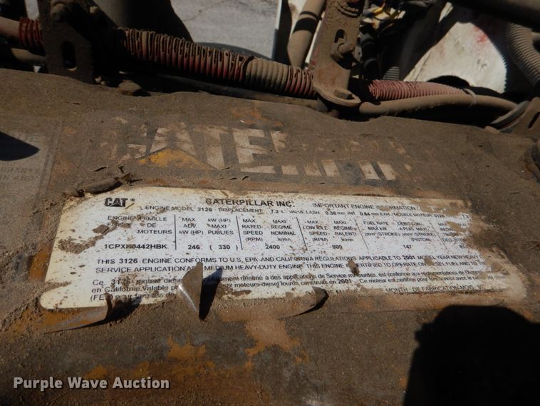 image for item JL9100 2001 Freightliner FL80  dump truck