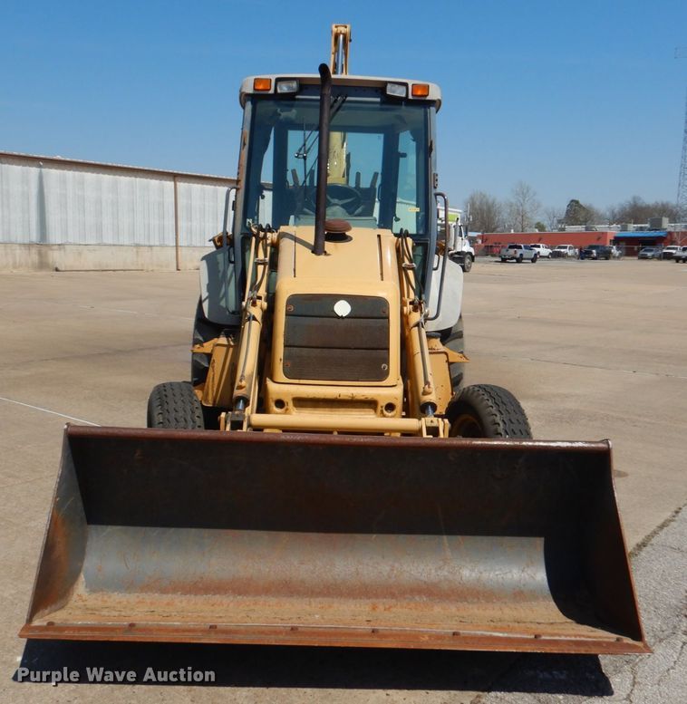 image for item JL9108 1997 New Holland 555E  backhoe