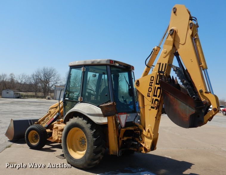 image for item JL9108 1997 New Holland 555E  backhoe