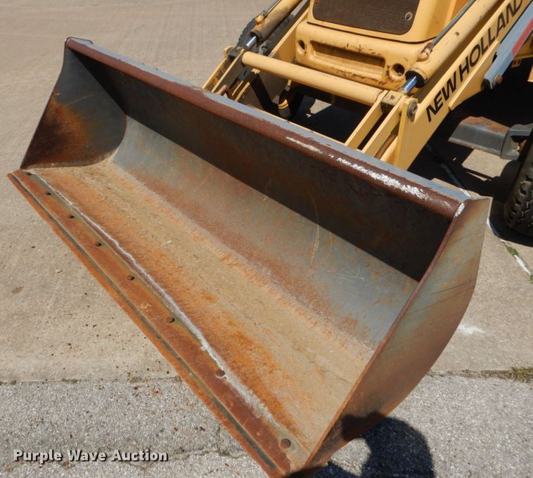 image for item JL9108 1997 New Holland 555E  backhoe