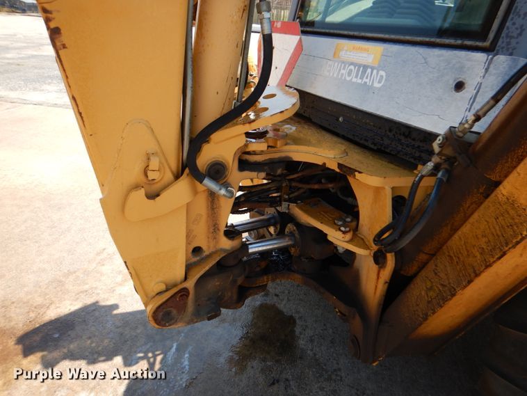 image for item JL9108 1997 New Holland 555E  backhoe