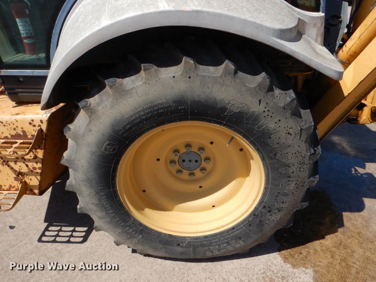 image for item JL9108 1997 New Holland 555E  backhoe