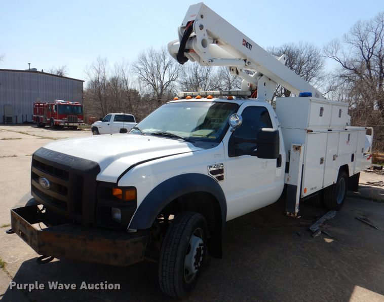 image for item JL9111 2008 Ford F450 Super Duty  bucket truck