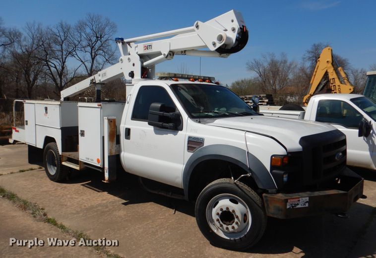image for item JL9111 2008 Ford F450 Super Duty  bucket truck