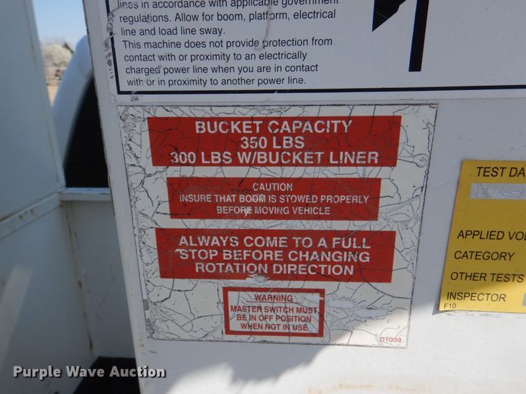 image for item JL9111 2008 Ford F450 Super Duty  bucket truck