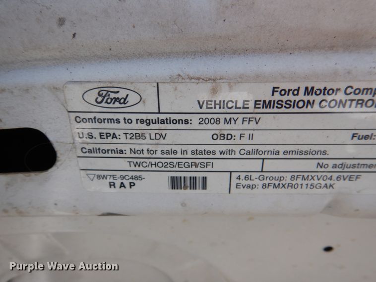 image for item JL9114 2008 Ford Crown Victoria Police Interceptor